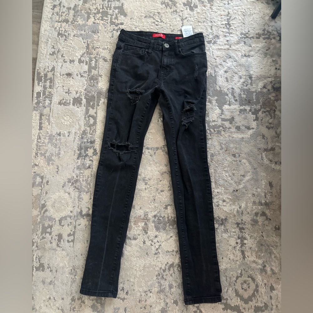 Guess Black Skinny Jeans for Men